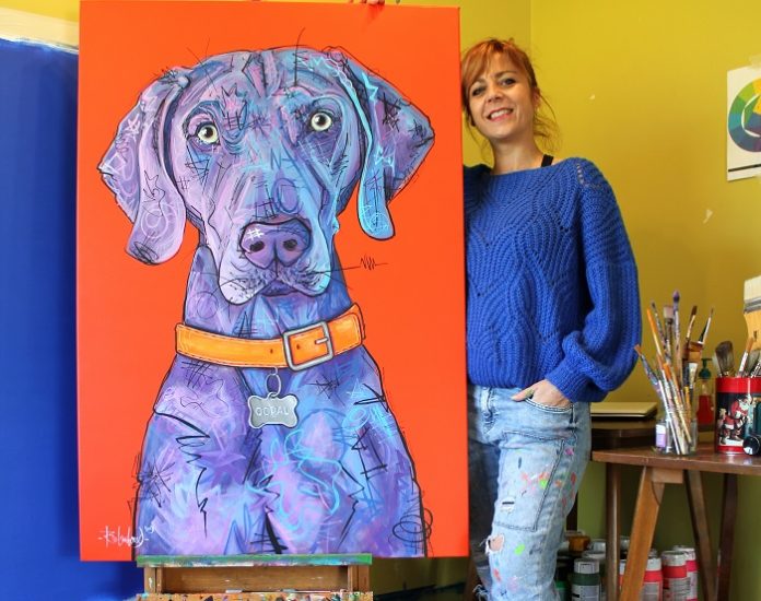 Dog Artist Romina De Gregorio