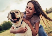 Sarah the dog who whimpering like never before