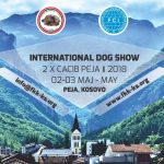 Announcement for CACIB in Peja,Kosovo CACIB Kosovo